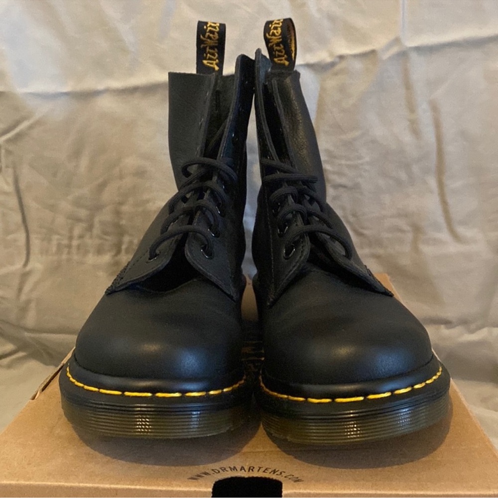 Dr. Martens Black Leather Boots
